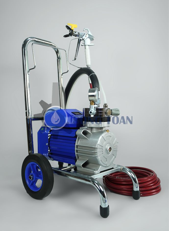 máy phun sơn nước tường nhà